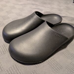 Crocs Black Slip-On Clogs